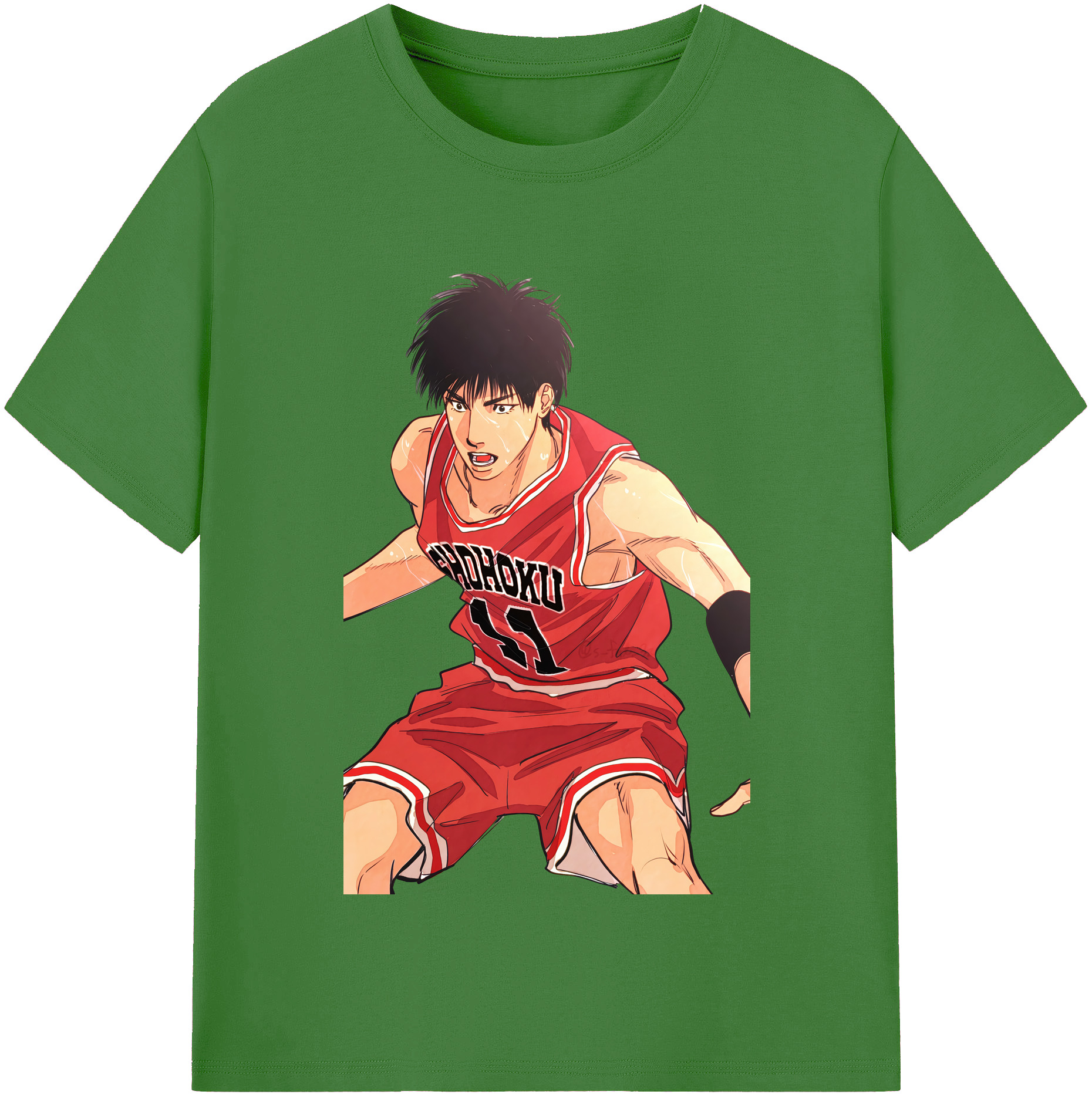 （画像用） SLAM DUNK／スラムダンク レディースカジュアルプリントTシャツ（綿100％）